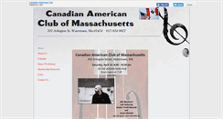 Desktop Screenshot of canadianamericanclub.com